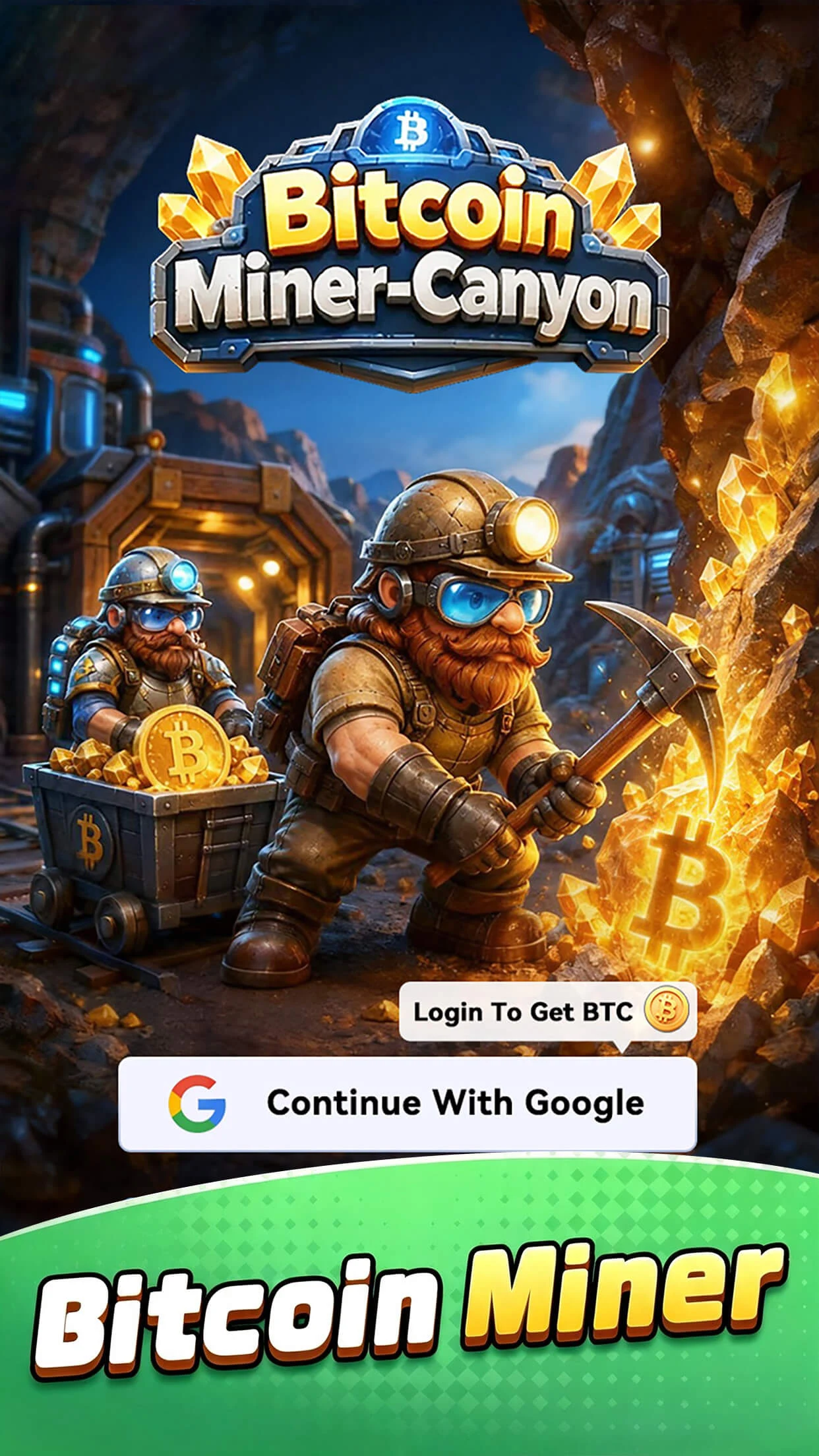 Bitcoin Miner Canyon screenshot